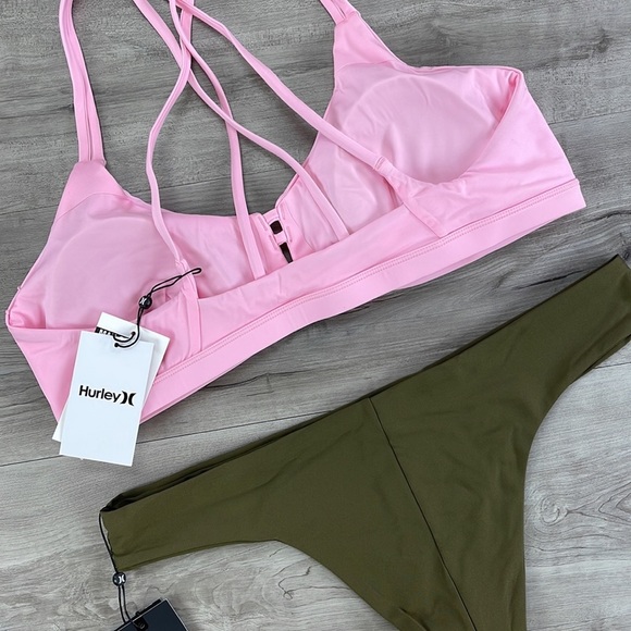 ☀️HURLEY☀️ MAX SCOOP SURF
Q/D HIPSTER BIKINI SET - Picture 13 of 13